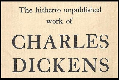Charles Dickens Manuscript Surfaces
