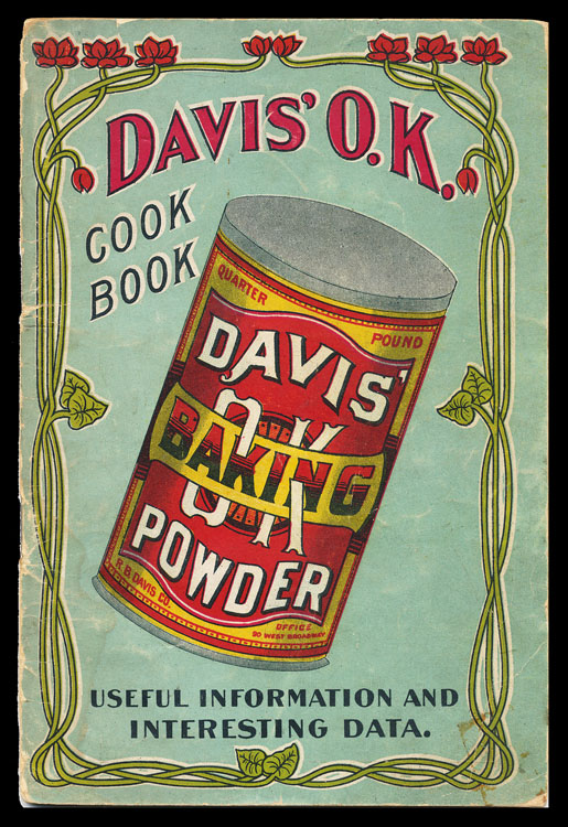 Ephemera and Baking Powder - Davis Baking Powder