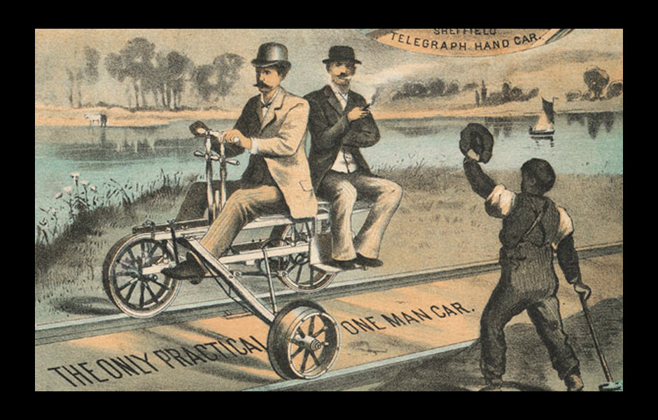Ephemera And Railroad Hand Cars The Ephemera Society Of America