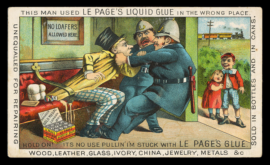 LePage Glue Trade Card #1 - Ephemera Society of America