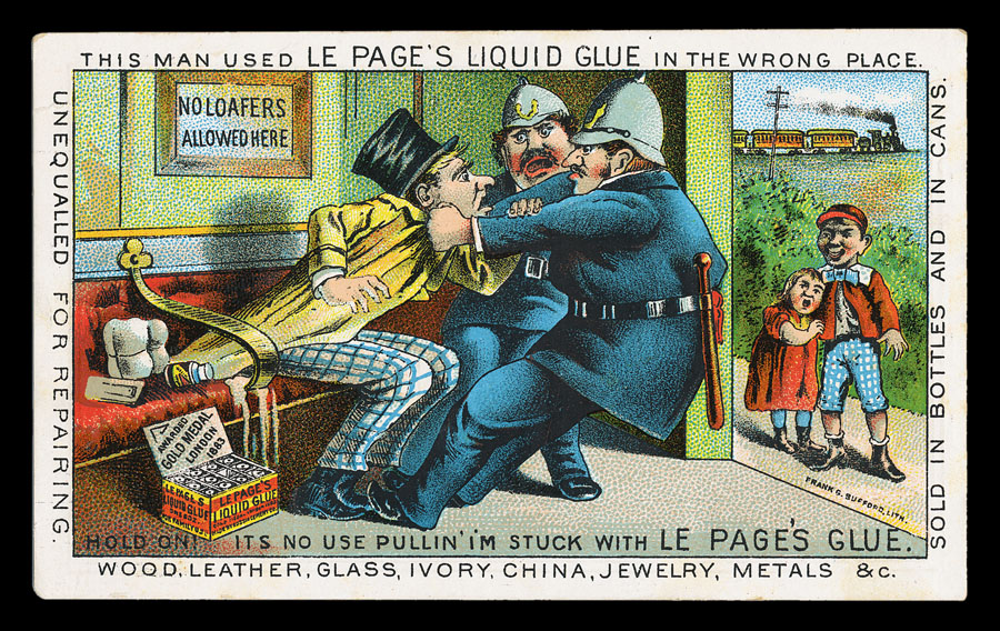 LePage Glue Trade Card #2 - Ephemera Society of America