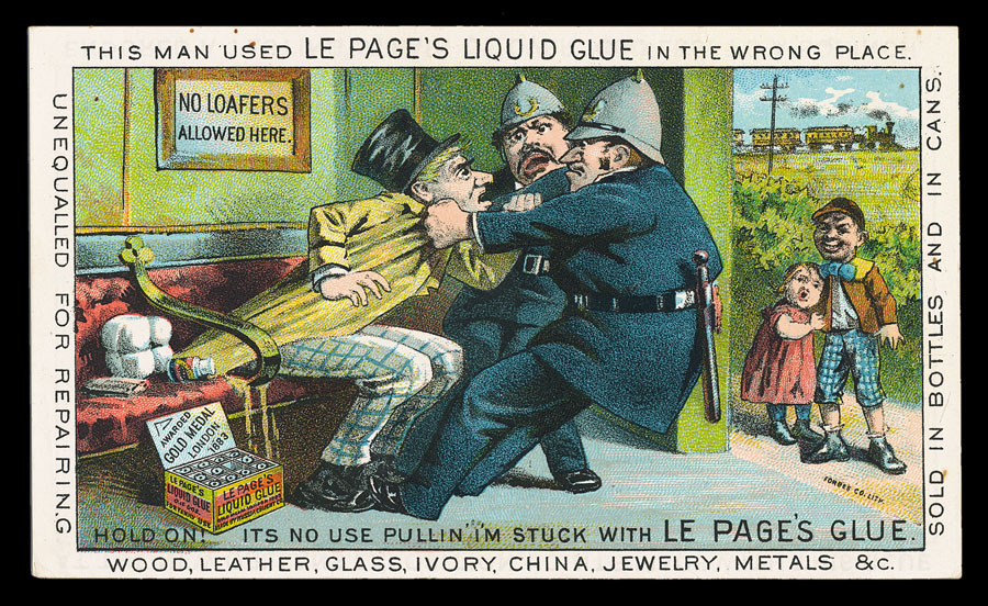 LePage Glue Trade Card #3- Ephemera Society of America