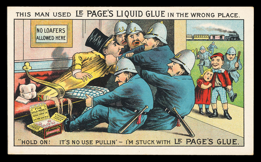LePage Glue Trade Card #4 - Ephemera Society of America