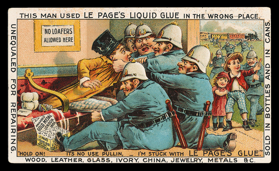 LePage Glue Trade Card #7 - Ephemera Society of America