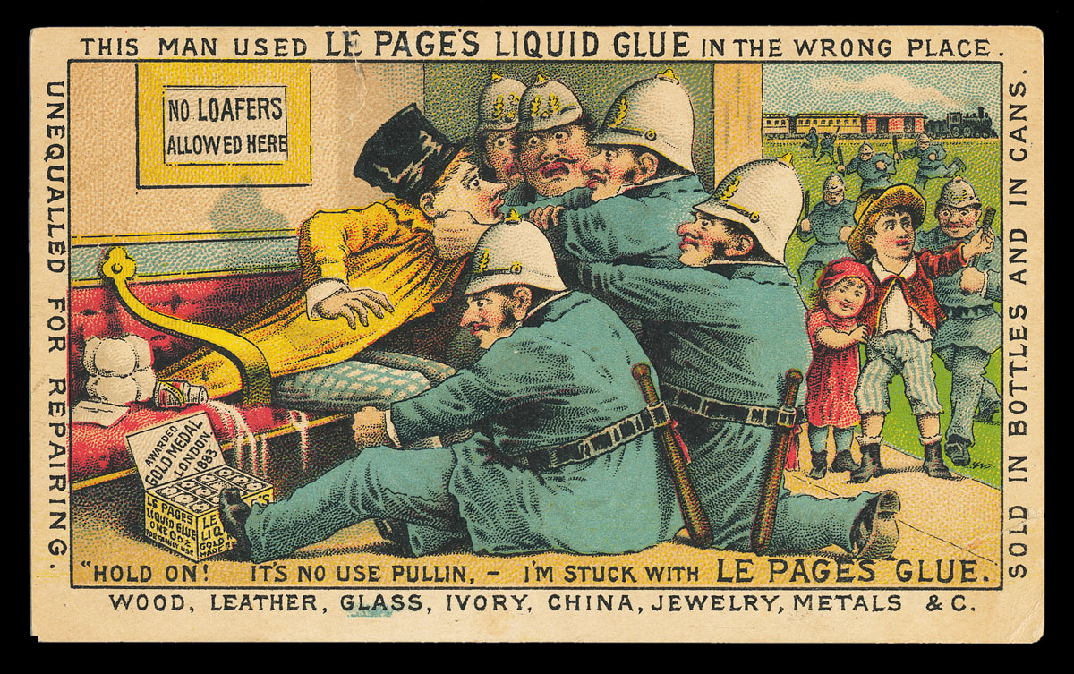 LePage Glue Trade Card #10 - Ephemera Society of America