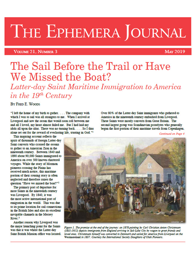 The Ephemera Journal - May 2019