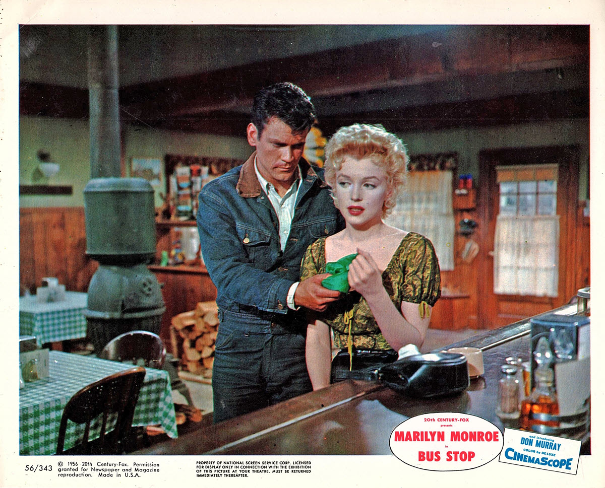 Don Murray and Monroe