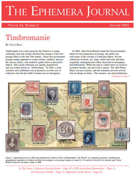 Ephemera Journal | Published by the Ephemera Society of America